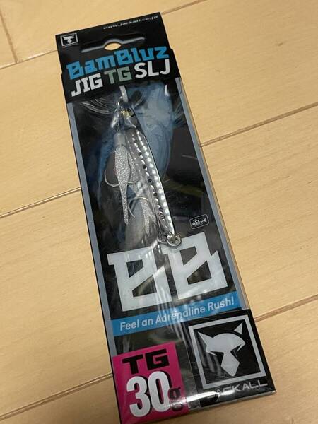 ジャッカル▲バンブルズジグ TG SLJ 30g▲イワシレンズホロ▲ヒラマサ キジハタ マダイ ヒラメ サワラ 青物に▲定価2145円