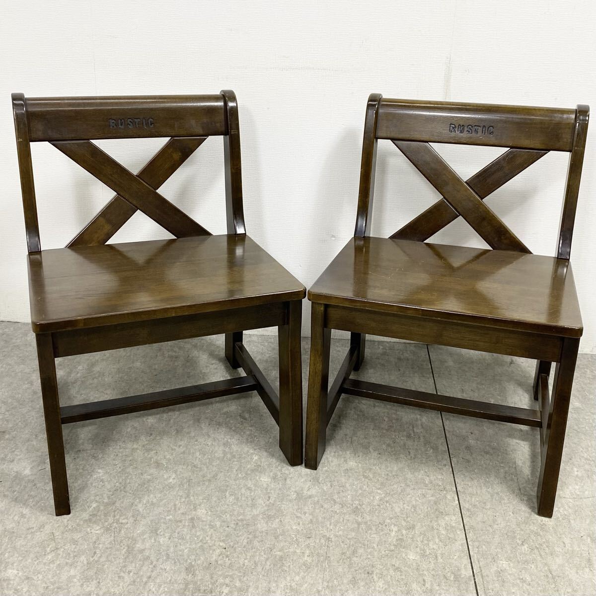 アンティーク高級カリモクRUSTIC dining set 椅子 2脚 ② 2025年最新】Yahoo!オークション -カリモクルスティックの中古品