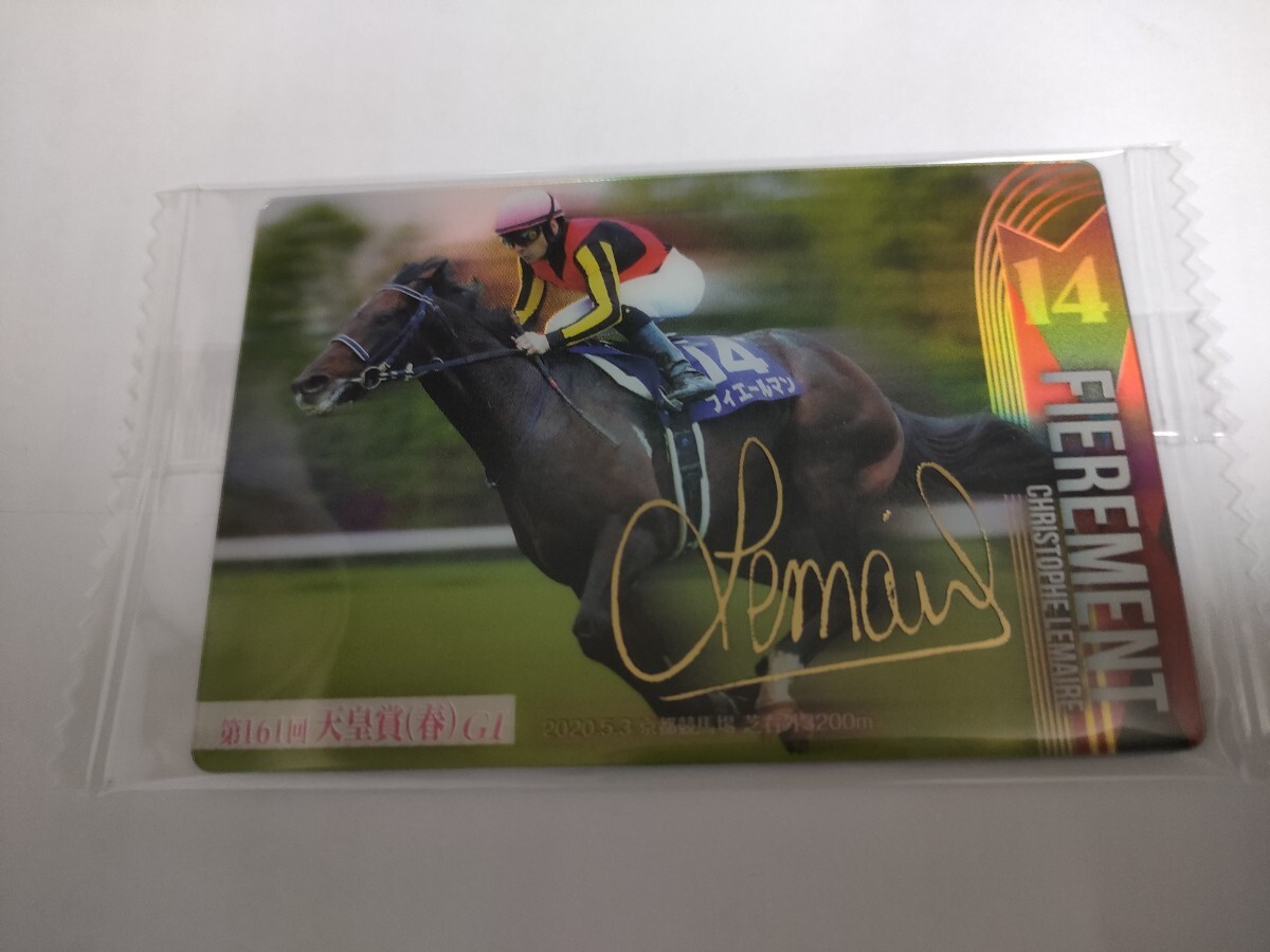 た*す様 エポック競馬カード C.ルメール 直筆サイン入り 50枚限定カード 4 Yahoo!オークション -「ルメールサイン」(トレーディングカード