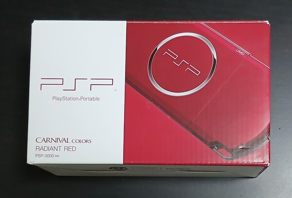 SONY PSP 3000 ラディアント レッド プレイステーション ポータブル PSP-3000 新品同様品
