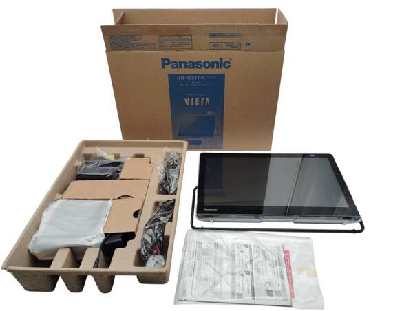 【極美品】〇Panasonic プライベート・ビエラ UN-15L11-K 15V型 ポータブル地デジテレビ