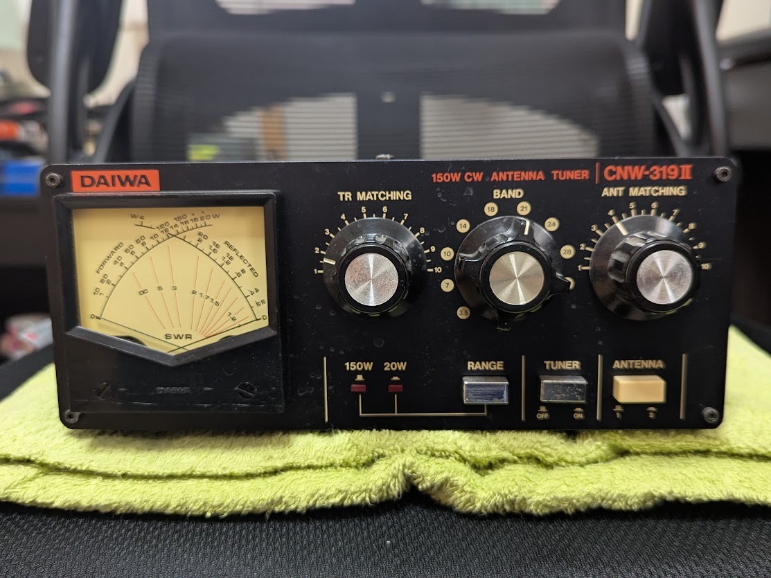 DAIWAアンテナチューナー CNW-319Ⅱ (3.5~50MHz) Yahoo!オークション -「cnw319Ⅱ」の落札相場・落札価格