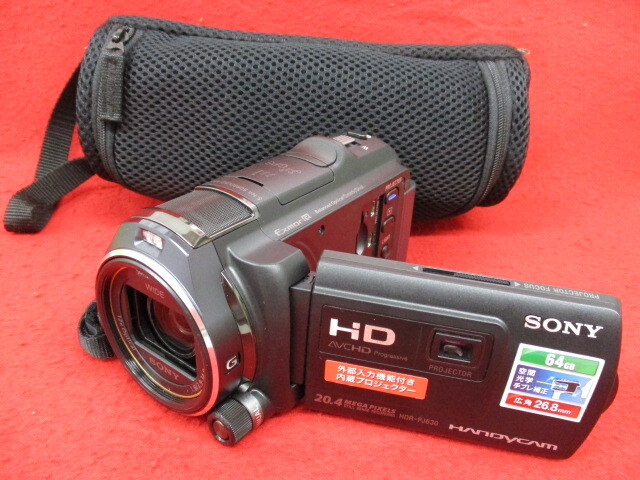 Sony HDR-PJ630 ハンディカム【ジャンク品】 Yahoo!オークション -「hdr-pj630v」の落札相場・落札価格