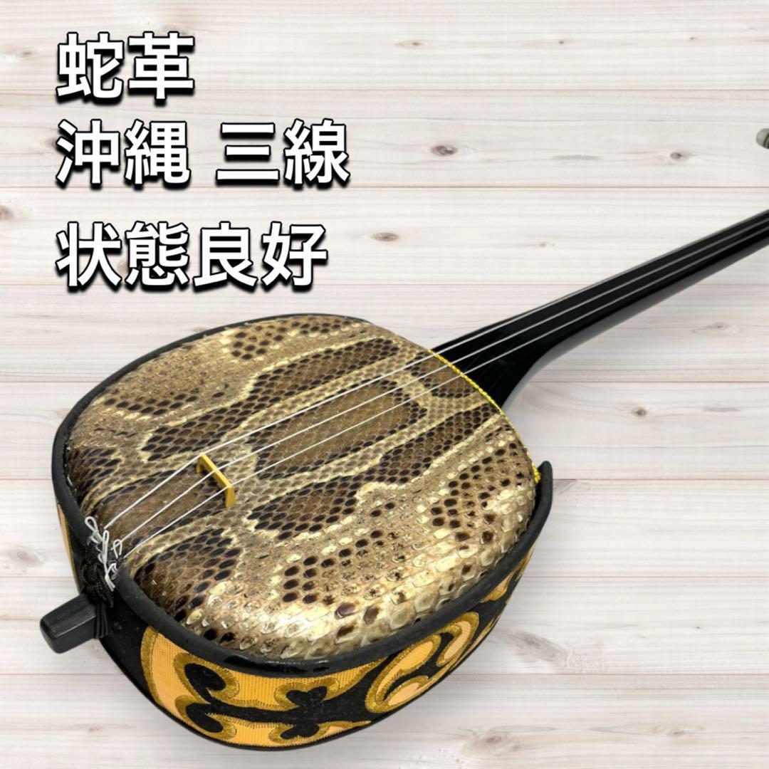 【本蛇革】沖縄三線 本革 本体のみ出品 Yahoo!オークション -「三線 本革」の落札相場・落札価格