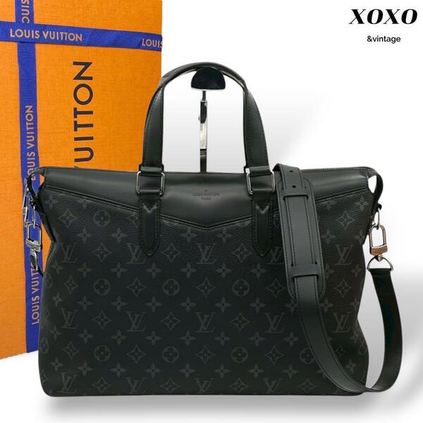 大人気 ルイヴィトン モノグラム エクリプス エクスプローラー ブリーフケース ビジネス Louis Vuitton ハンドバッグ 2way