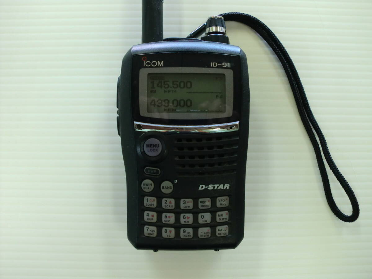 トランシーバー ICOM ID-91 D-SATR 144/430MHZ Yahoo!オークション -「icom id-91」(トランシーバー