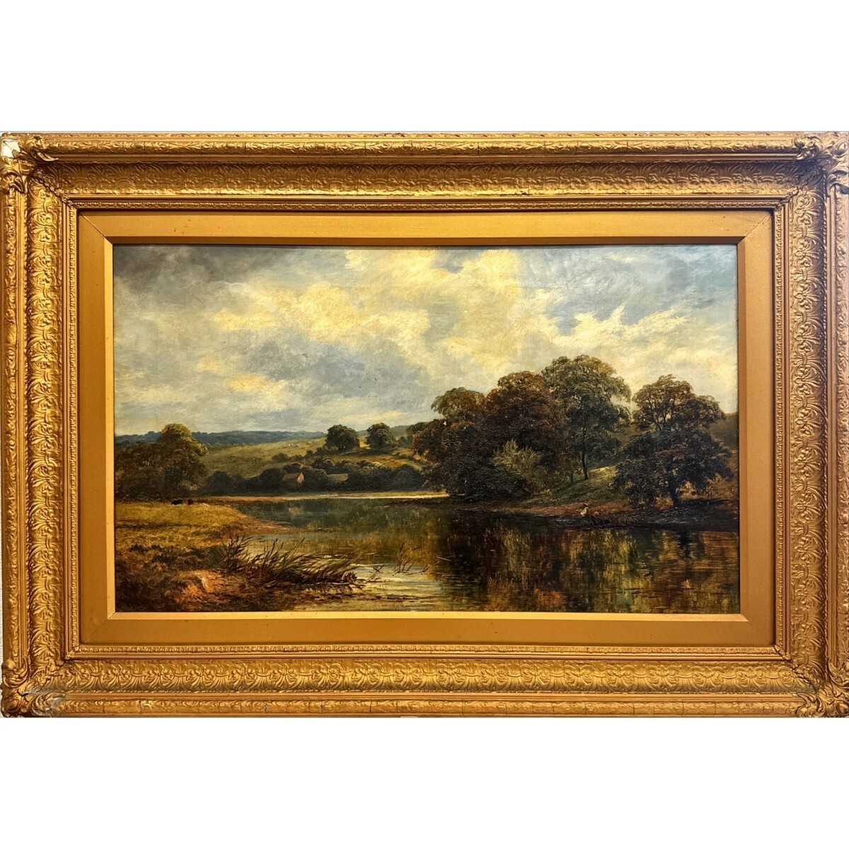 他の方発送×リアリズム 写実絵画 antique サインあり Yahoo!オークション -「写実リアリズム」(自然、風景画) (油彩