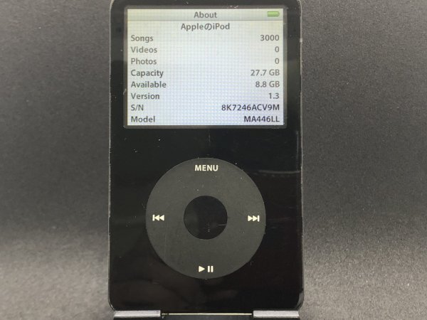 iPod classic 60GB 第5.5世代 歴代最高音質　ブラック iPod classic 60GB 第5.5世代 歴代最高音質 ブラック iPod