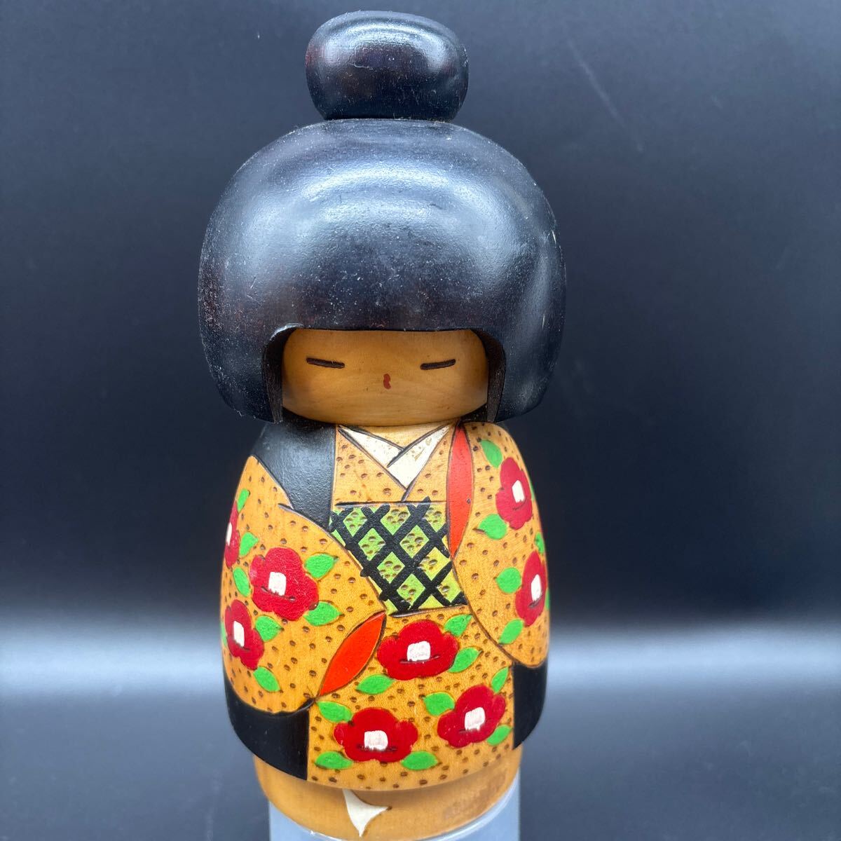創作 近代こけし 龍雄作「花衣」難有り Yahoo!オークション -「創作こけし」(こけし) (日本人形)の落札