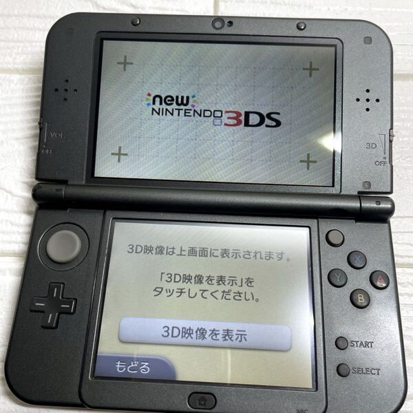 newニンテンドー3DS LL メタリックブラック 任天堂 本体 3DS New Nintendo 3DSLL