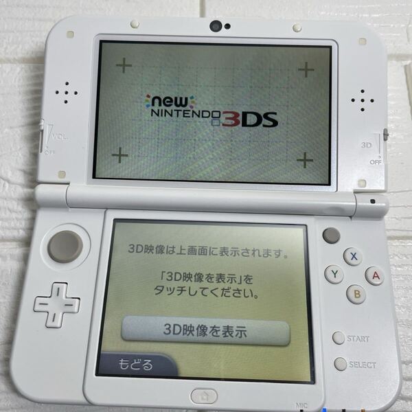 newニンテンドー3DS LL パールホワイト 任天堂 本体 3DS DS本体 New Nintendo 3DSLL