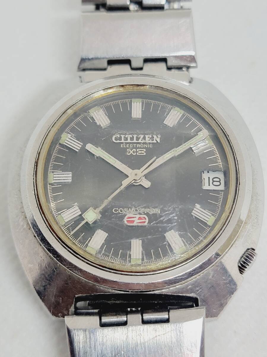【CITIZEN】 シチズン X8 コスモトロン グレー文字盤 Yahoo!オークション -「シチズン コスモトロン x8」の落札相場