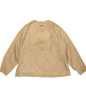 Как новый MACKINTOSH LONDON Макинтош гибридной ткани без воротника блузон куртка 38 бежевый