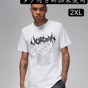 特価セール ナイキ ジョーダン スポーツメンズ Dri-FIT グラフィック 半袖 Tシャツ バスケットボールウェア FN5974-100 2XLサイズ