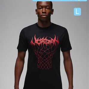 特価セール ナイキ ジョーダン スポーツメンズ Dri-FIT グラフィック 半袖 Tシャツ バスケットボールウェア FN5974-011 Lサイズ