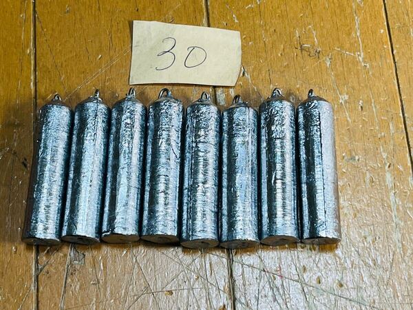 オモリ ホゴナマリ30号8個#新品