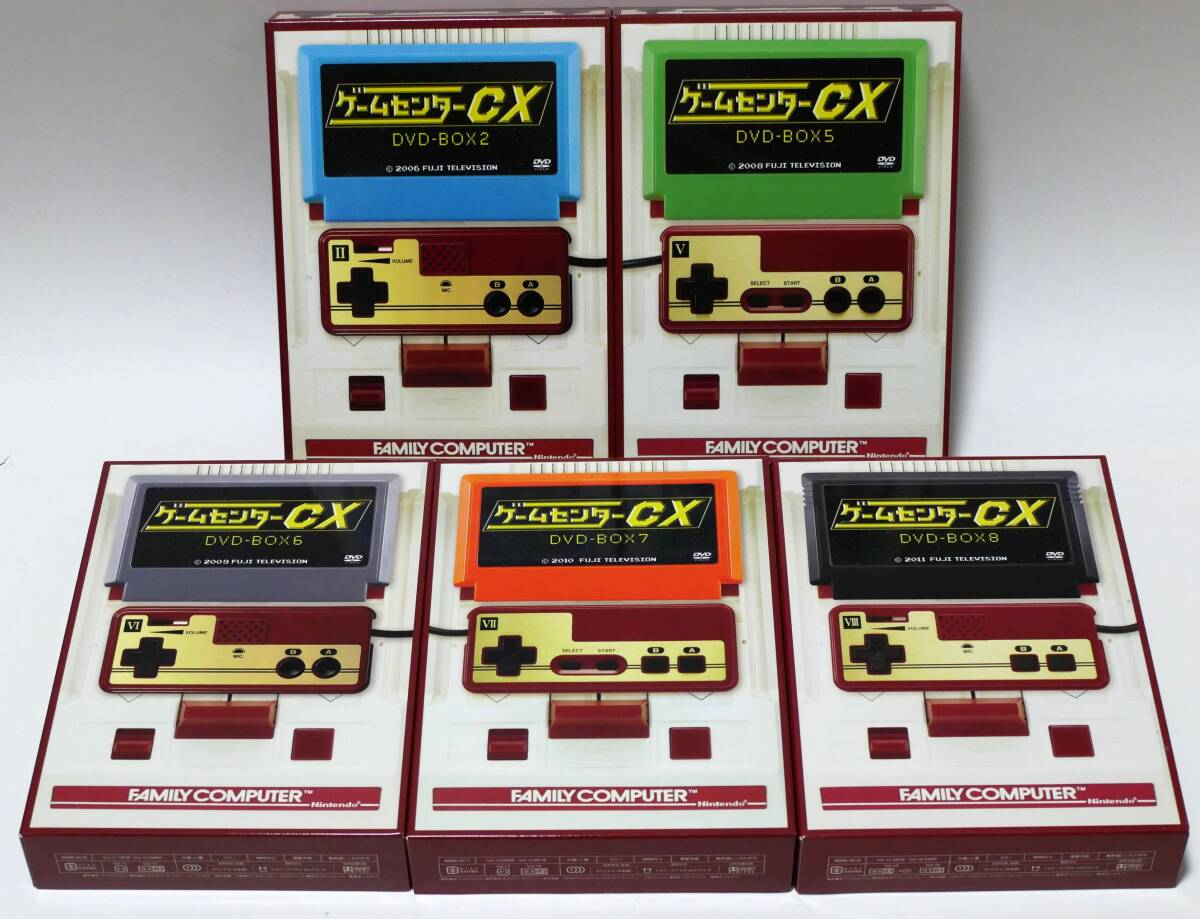ゲームセンターCX DVD-BOX 1〜7 7点セット まとめ売り Yahoo!オークション -「ゲームセンターcx dvd セット」の落札