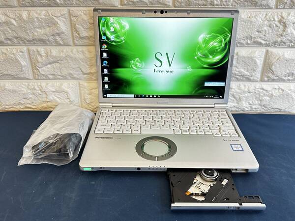 【★DVDモデル使用0H 新古品】 Panasonic Let's note CF-SV7RDAVS /Core i5 8350U/8GBメモリ+256GB・SSD/12.1型/DVDマルチ