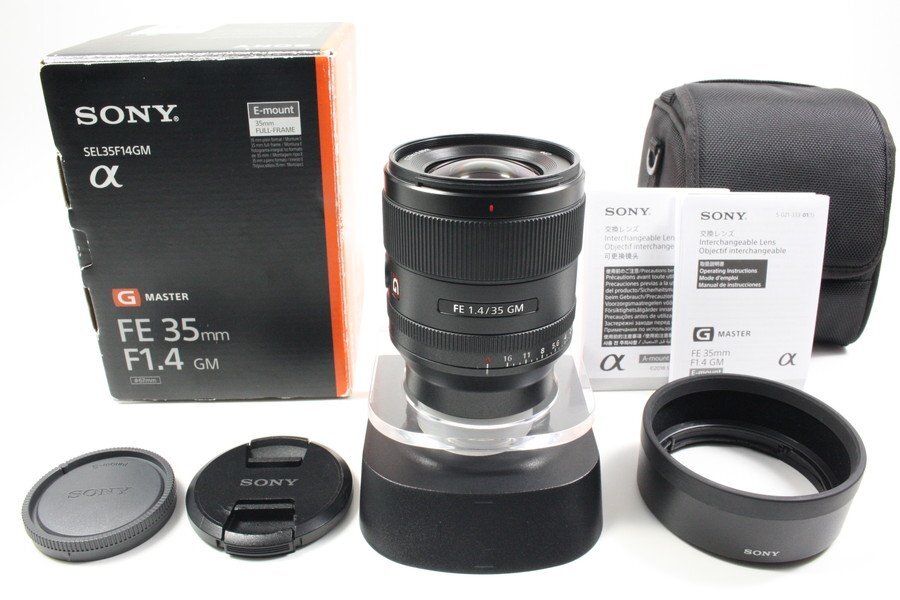 【美品 ポーチ付き】SONY FE 35mm F1.4GM Yahoo!オークション -「fe 35mm f1.4 gm」の落札相場・落札価格
