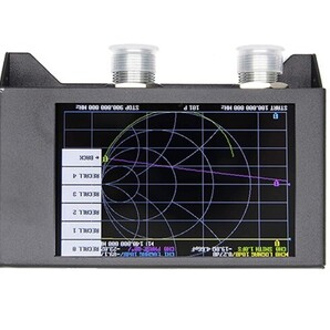 ネットワークアナライザ アナライザ NanoVNA SAA-2N 4.0インチLCD アナライザ定在波 測定Sパラメータ 電圧定在波比 VNA測定ツール