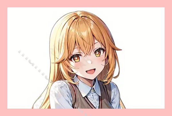 ステッカーNo.224 PC 車 バイク デカール 防水 可愛い シール 女の子 アニメ 痛車 図書館行かない? にこ! 制服 女子高生