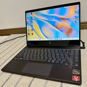 ★Radeon★ Win11正式対応モデル Office2024 Ryzen 4コア 16GB M.2SSD512GB NVMe USB-C BT カメラ フルHD タッチパネル IPS 360°液晶回転