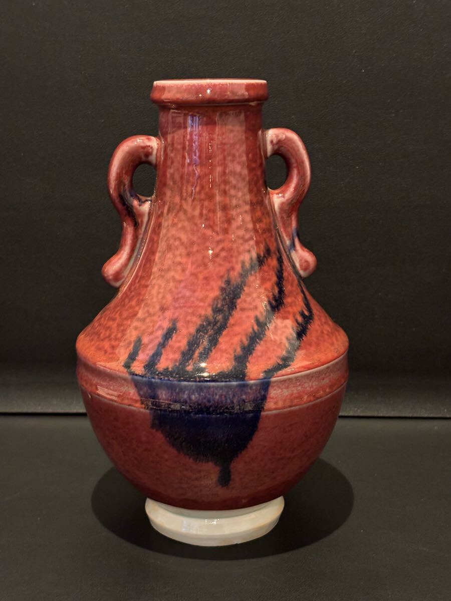 【希少品】時代物 赤珊瑚釉鈞窯花瓶 古美術 2025年最新】Yahoo!オークション -辰砂 花瓶の中古品・新品・未
