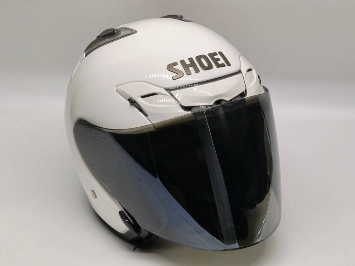 SHOEI J-FORCE III Mサイズ57cm 中古 状態かなり良いです Yahoo!オークション -「shoei j-force3」の落札相場・落札価格