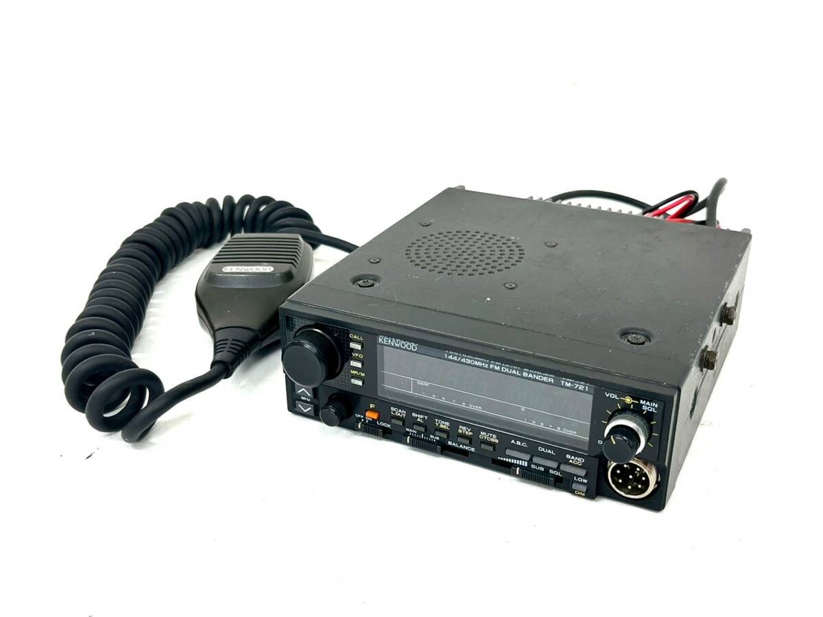 ケンウッドTM-721G 144/430MHz セット! Yahoo!オークション -「kenwood tm-721」の落札相場・落札価格