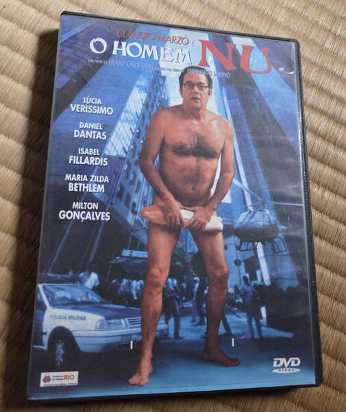 ブラジル映画「O Homem Nu(裸の男)」 1979年作品 DVD ポルトガル語(字幕 英語、ポルトガル語、スペイン語)
