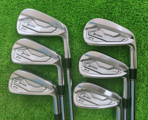 【送料無料】(I368)希少ハードスペックNS.PRO.MODUS3 TOUR115X装着!SRIXON スリクソン ZX5MK2アイアン 5-P 6本。モーダス ZX5マークツー