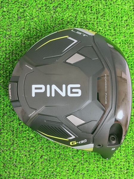 【送料無料】(DH1034)PING ピン G430 LST 9度 9° 1W ドライバー ヘッド単品 ヘッドカバー付