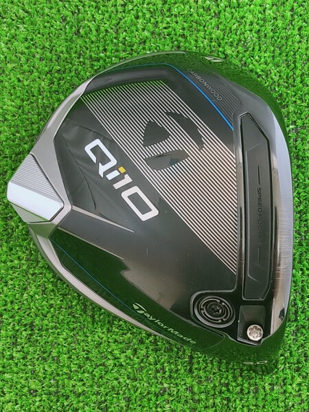 【送料無料】(DH1042)TaylorMade テーラーメイド Qi10 キューアイテン 9.0° 9.0度。ヘッド単品 ヘッドカバー付