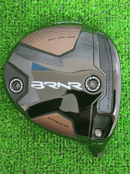 【送料無料】(DH1048)ウエイト変更軽め!バーナーミニドライバー11.5度。テーラーメイド BRNR MINI DRIVER TaylorMade ヘッド単品 カバー付
