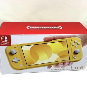 美品!!Nintendo Switch Lite イエロー 本体&箱付き