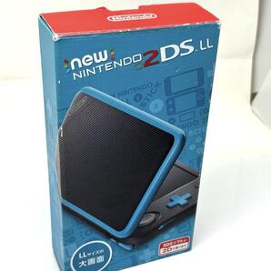美品!動作確認済!Nintendo new 2DS LL ブラック×ターコイズ