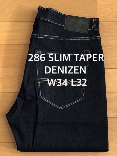 Levi's DENIZEN 286 SLIM TAPER W34 L32
