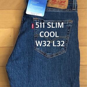 Levi's 511 SLIM FIT COOL DARKINDIGO W32 L32