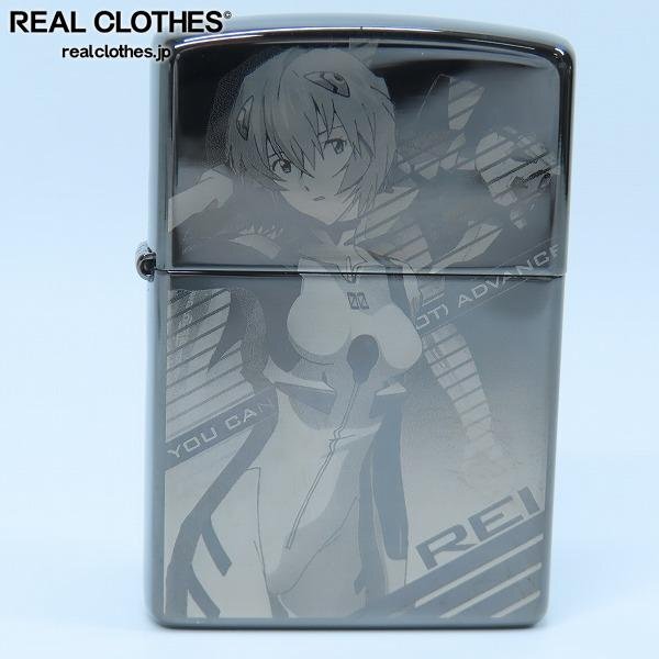 アニメ エヴァンゲリオン 綾波レイ オイルライター 絶版/ヴィンテージ Zippo ジッポー 中古 1996年製造