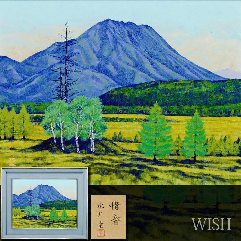 【真作】掛軸 秋元節朗 春景山水 伊東深水に師事 逸品 合箱入 P111 Yahoo!オークション -「伊東深水」(山水、風月) (日本画)の落札