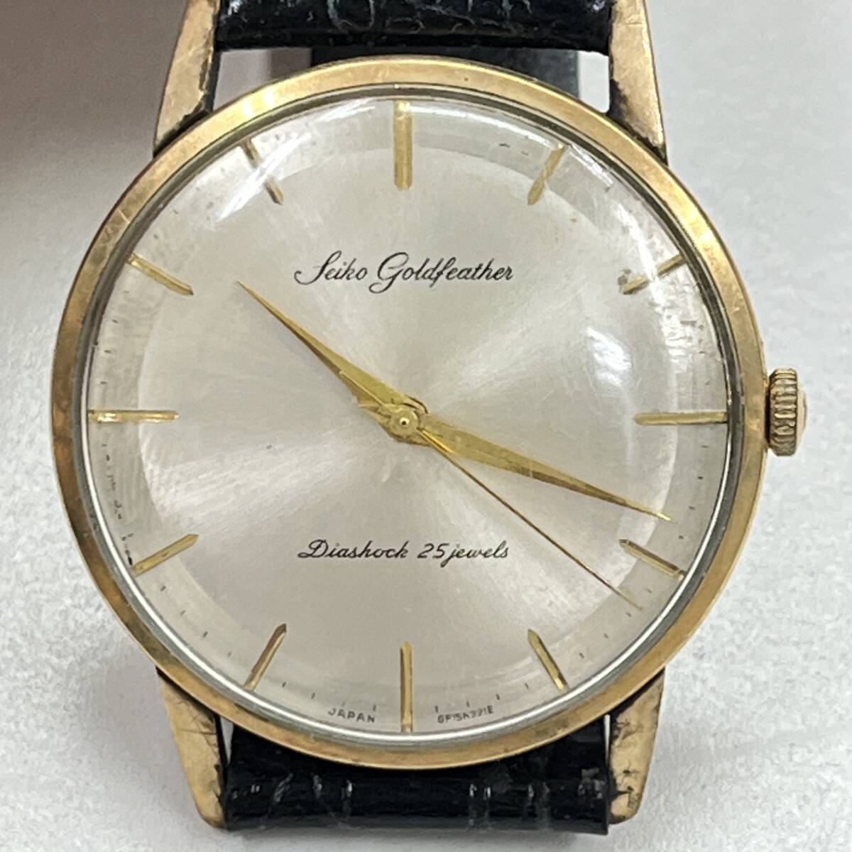 極美品◎SEIKO　セイコー ゴールド ラウンド メンズ ヴィンテージ腕時計 極美品/新品電池】 SEIKO セイコー メンズ 腕時計 ゴールド 新品