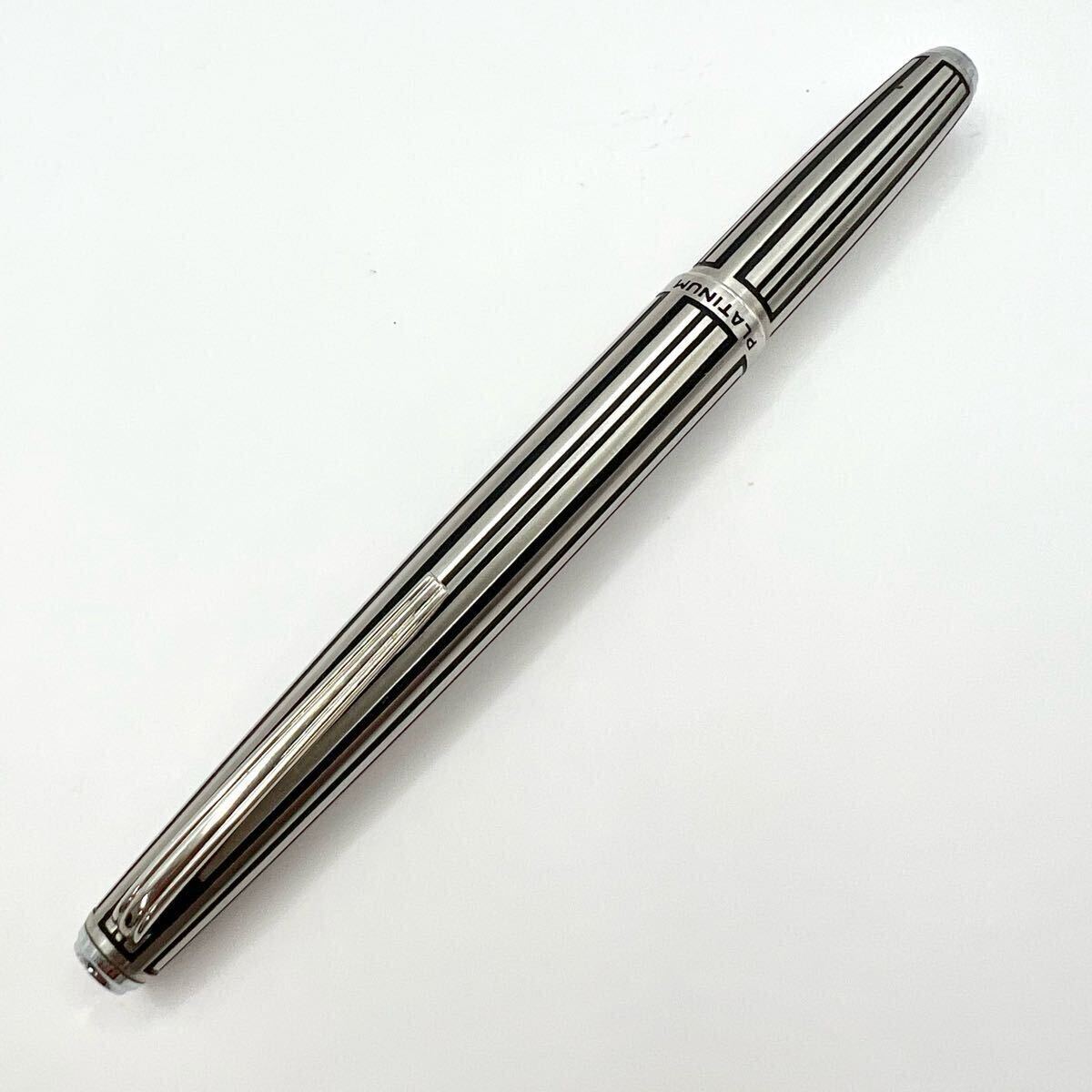 万年筆 PLATINUM 18KWG 中字 18金 ホワイトゴールド 詳細ページ | 万年筆 ボールペンなど高級筆記具の販売・買取