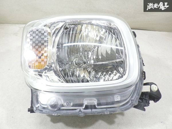 スペーシア ヘッドライト片側 スペーシアのヘッドライト 片側バルブ切れ（スズキ スペーシア