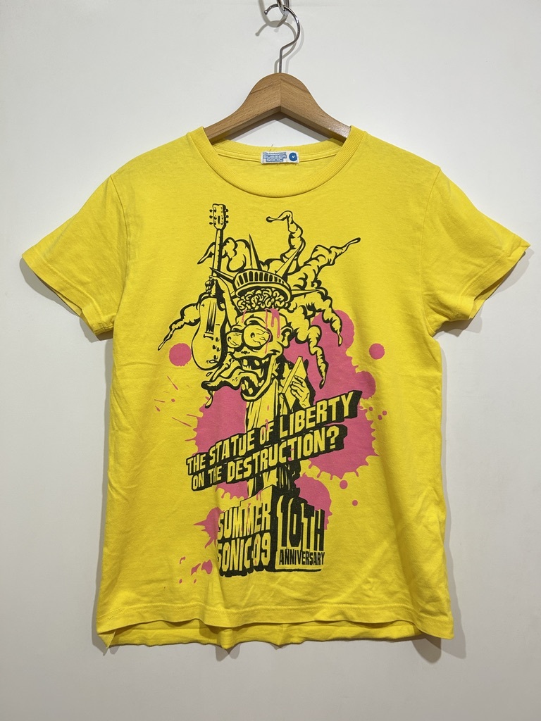非売品!2011·サマーソニック·スタッフTシャツ イエロー L 非売品!2011·サマーソニック·スタッフTシャツ イエロー L (2025