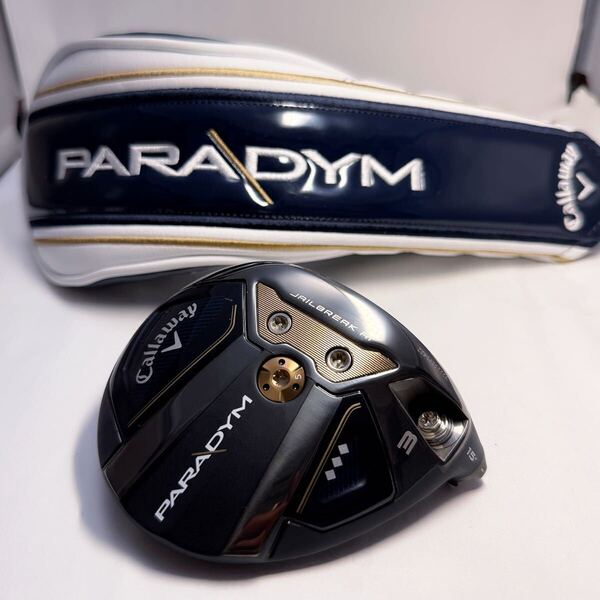 PARADYM トリプルダイヤモンド 3w 15° パラダイム Callaway キャロウェイ フェアウェイウッド ヘッドとカバーのみ