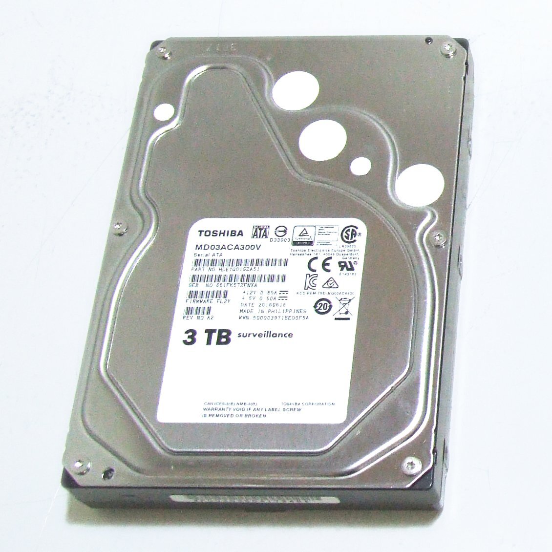 【中古品】東芝3.5インチHDD 3TB×2台 2025年最新】Yahoo!オークション -hdd 3tb 3.5の中古品・新品