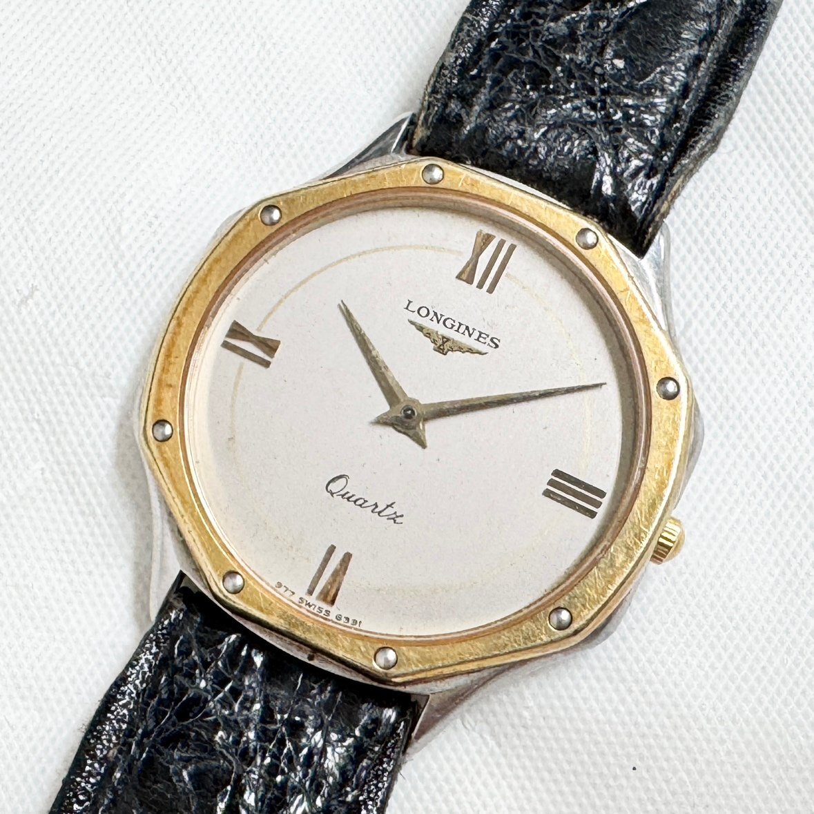 LONGINES ロンジン オクタゴン 八角形 クォーツ コンビカラー メンズ LONGINES ロンジン オクタゴン 八角形 クォーツ コンビカラー メンズ