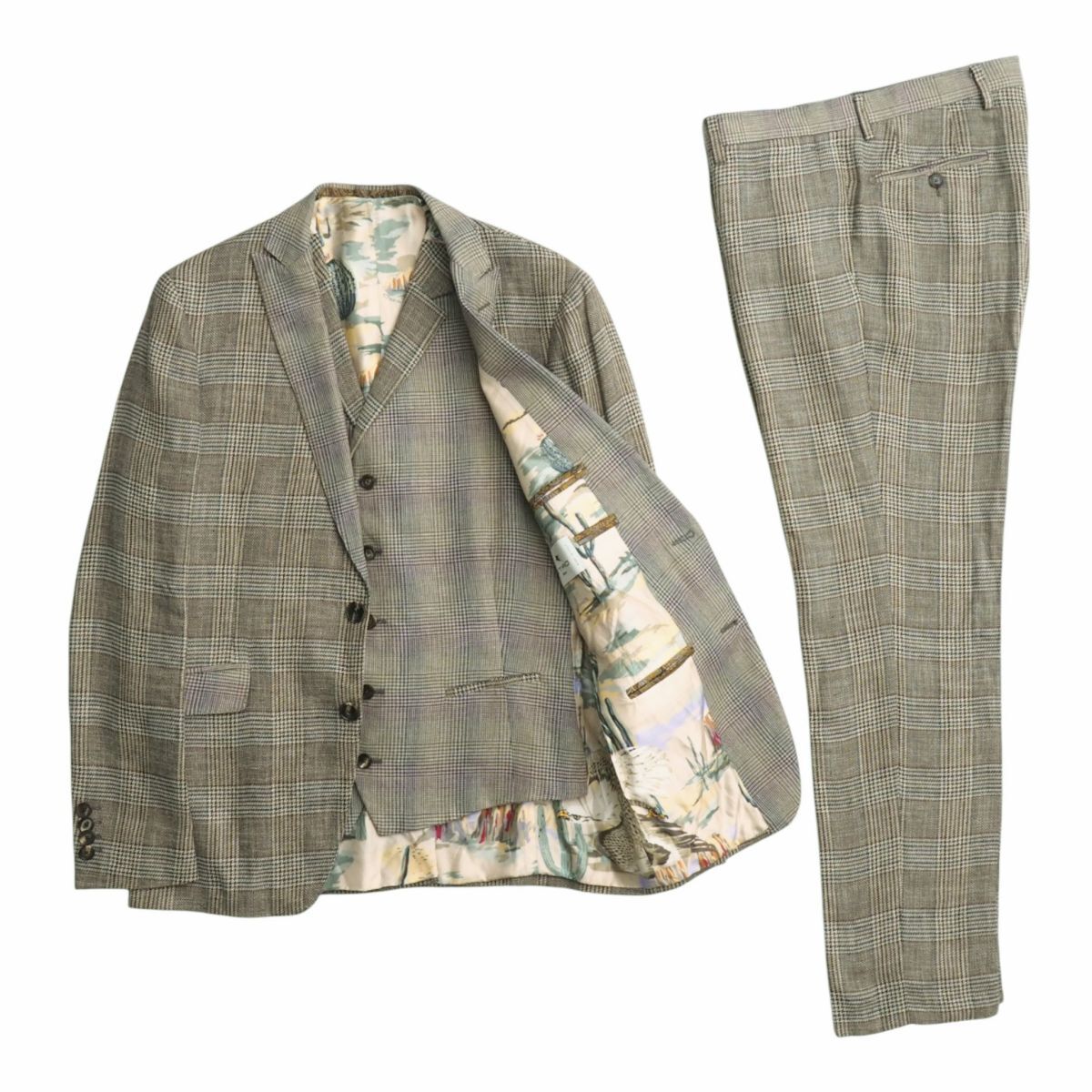 ETRO エトロ メンズスーツ ジャケット ベージュ 2025年最新】Yahoo!オークション -エトロ メンズ スーツの中古品