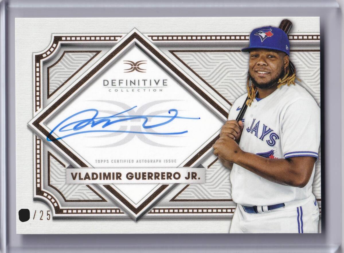 GUERRERO JR. TOPPS 直筆サインカード Yahoo!オークション -「vladimir guerrero」(シングルカード