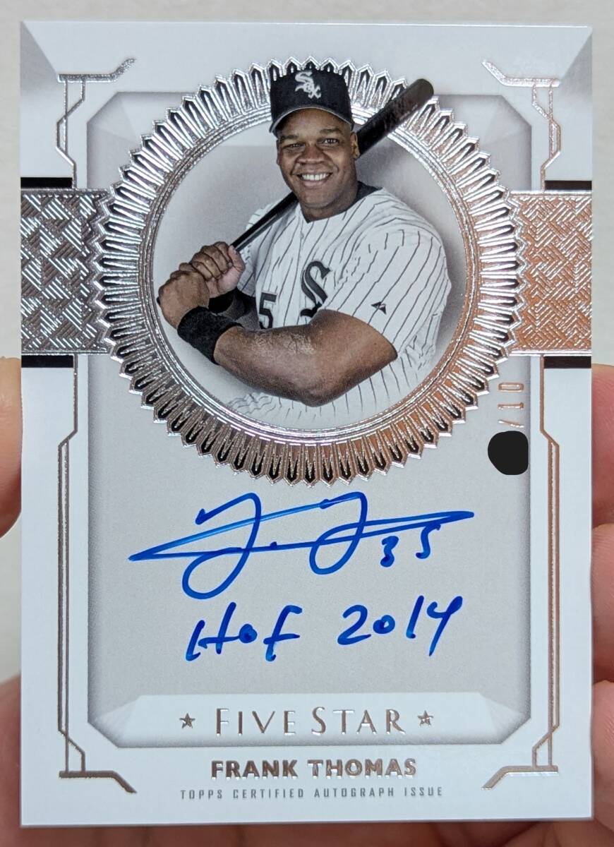 MLB殿堂☆フランク・トーマス 22 Topps 直筆サインジャージカード Yahoo!オークション -「フランク・トーマス」の落札相場・落札価格